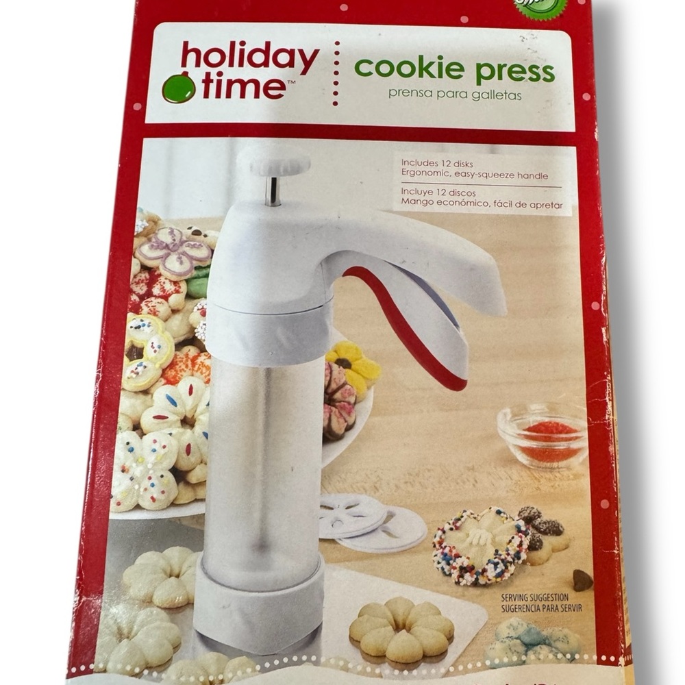 Wilton Holiday Time Cookie Press/Maker